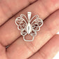 SILVER DEAL | Sterling Silver Whispering Wings Pendant - Butterfly