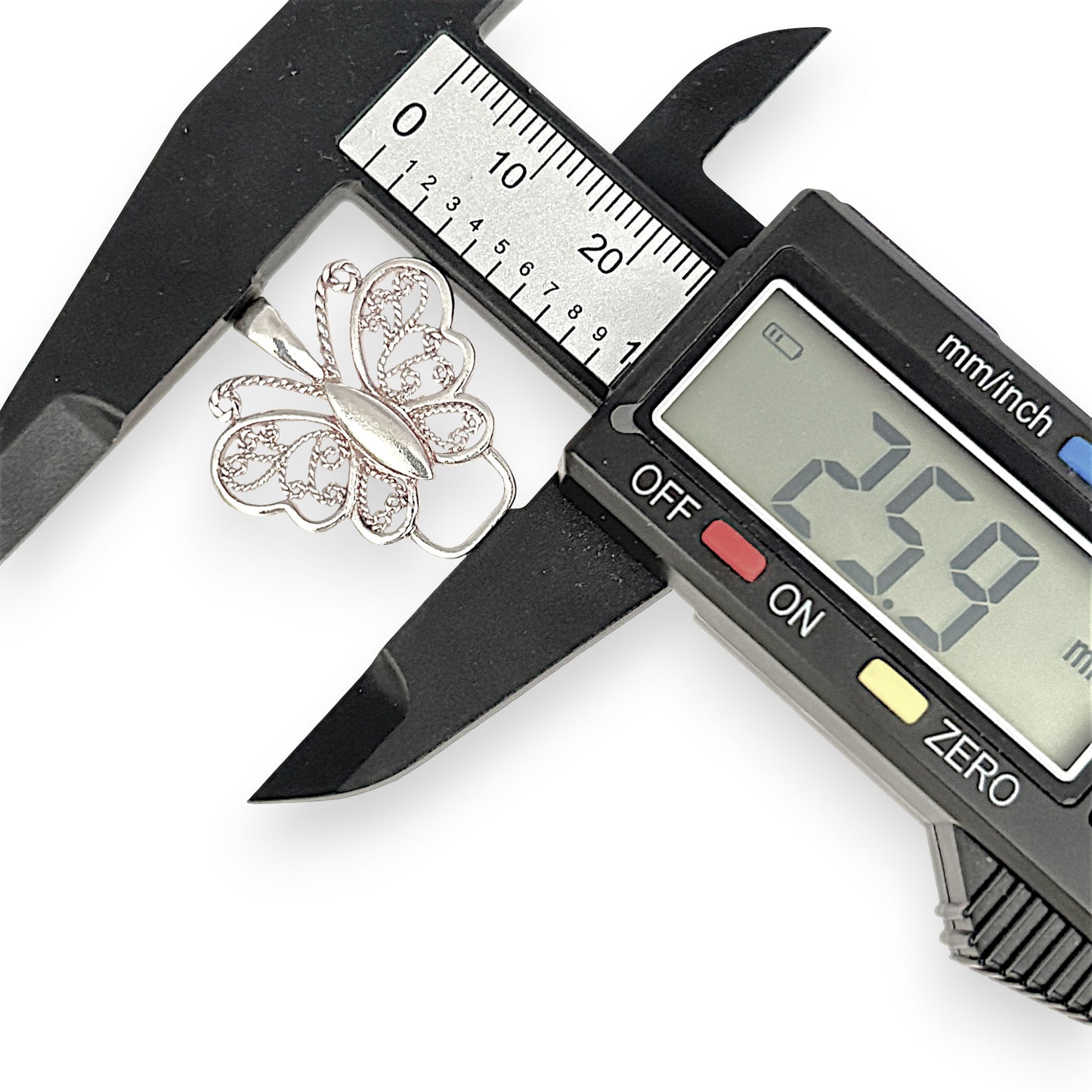 SILVER DEAL | Sterling Silver Whispering Wings Pendant - Butterfly