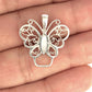 SILVER DEAL | Sterling Silver Whispering Wings Pendant - Butterfly