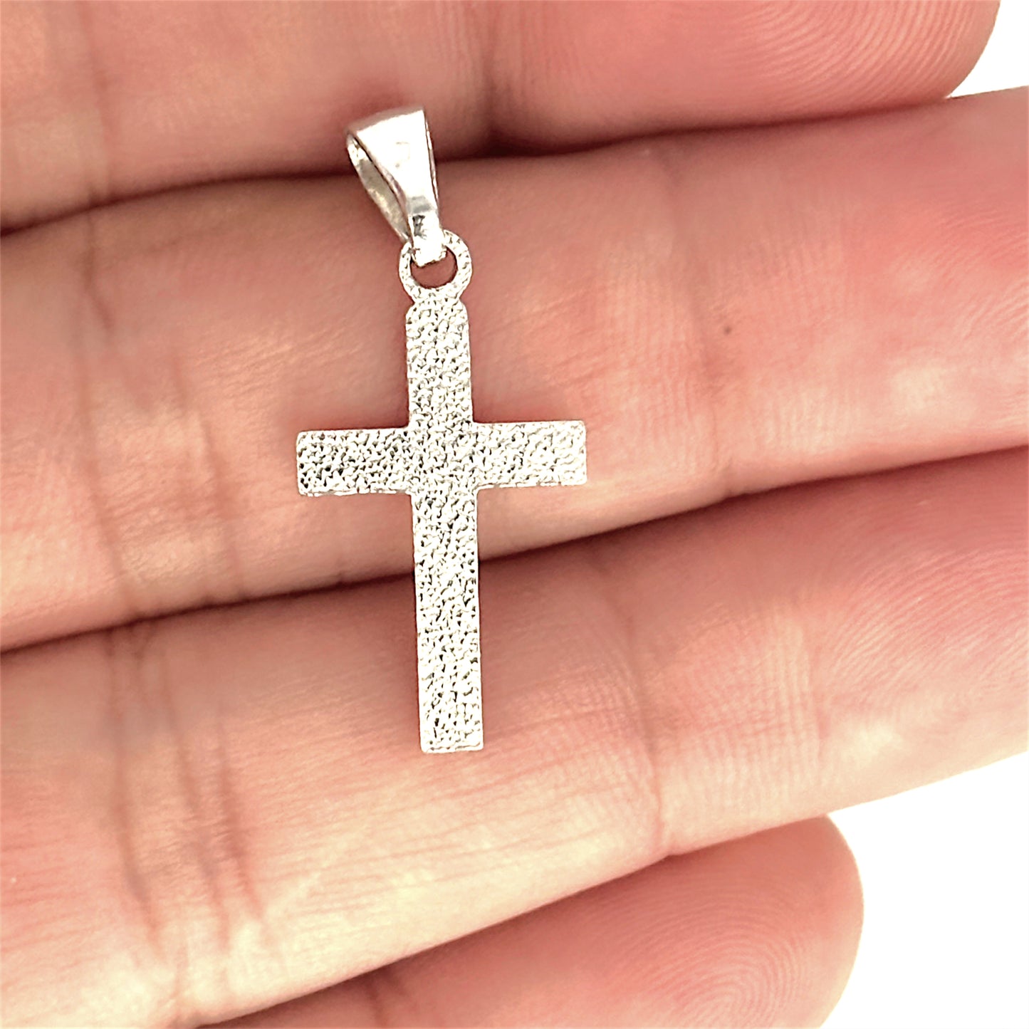 SILVER DEAL | Sterling Silver Minimalist Cross Pendant