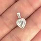 SILVER DEAL | Sterling Silver CZ Heart Pendant