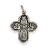 SILVER DEAL | Sterling Silver Vintage 4-way Cross Pendant - Double sided