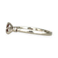 SILVER DEAL | Sterling Sliver Catch Oval Bangle with Dazzling CZ