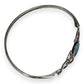 SILVER DEAL | Sterling Silver Celtic Azure Bangle 63.2mm