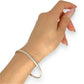 SILVER DEAL | Sterling Silver Minimalist Everyday Bangle  64.3mm