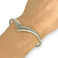 SILVER DEAL | Sterling Silver Luna Curve Bangle