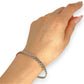SILVER DEAL | Sterling Silver Rope WhisperBangle 62.7mm