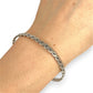 SILVER DEAL | Sterling Silver Rope WhisperBangle 62.7mm