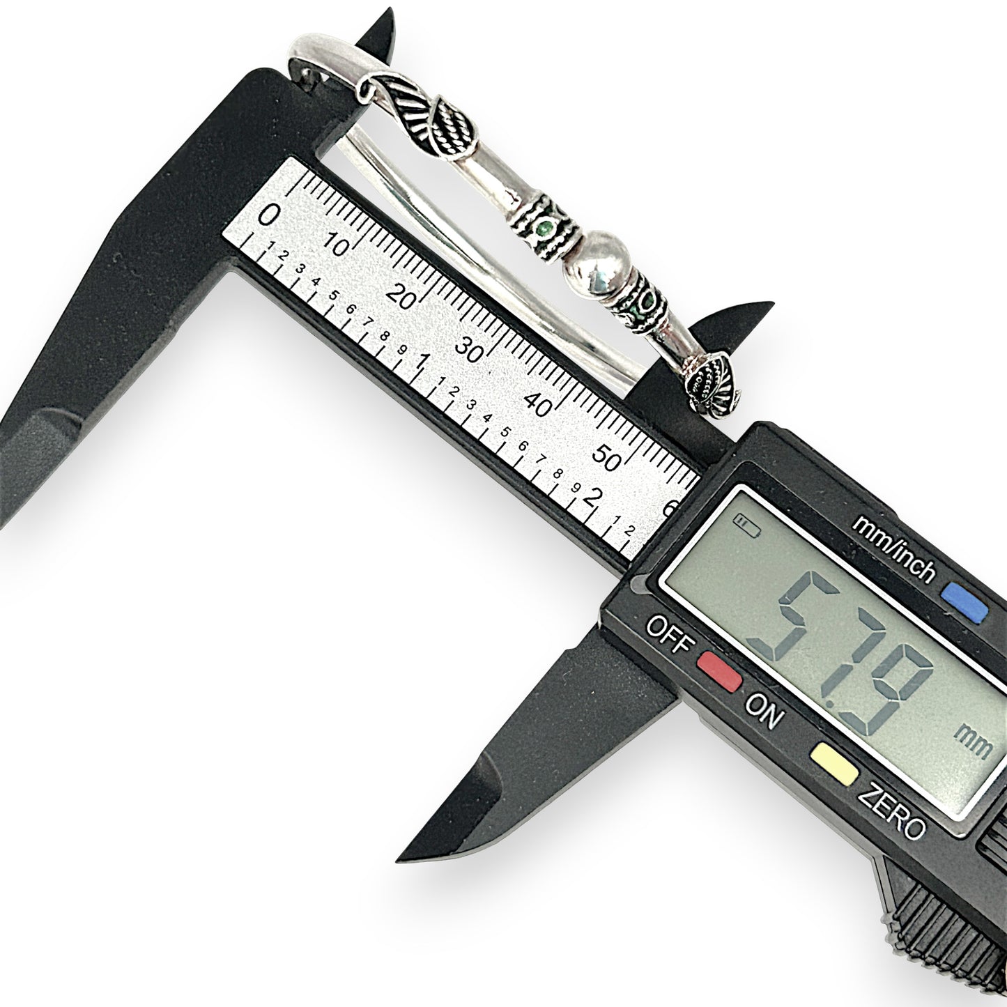 SILVER DEAL | Sterling Silver  LeafGrace Bangle 57.9mm