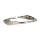 SILVER DEAL | Sterling Silver Solid Crest Bangle Oval 68.2mm x 62.2mm