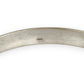 GOLD DEAL | 9ct (9k) White Gold Luna Curve Bangle 65.1mm