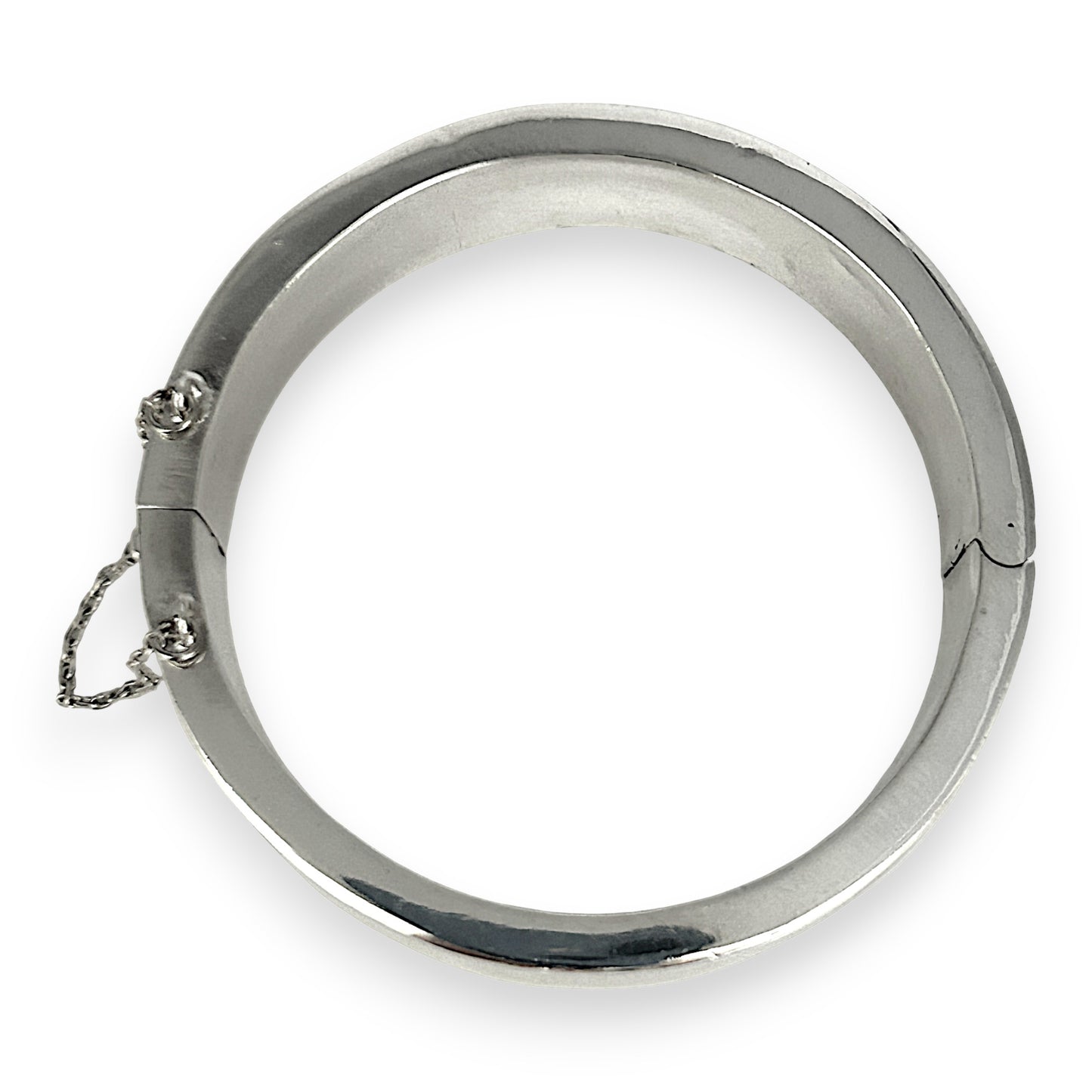 SILVER DEAL | Sterling Silver Contour Bold Bangle 59.8mm