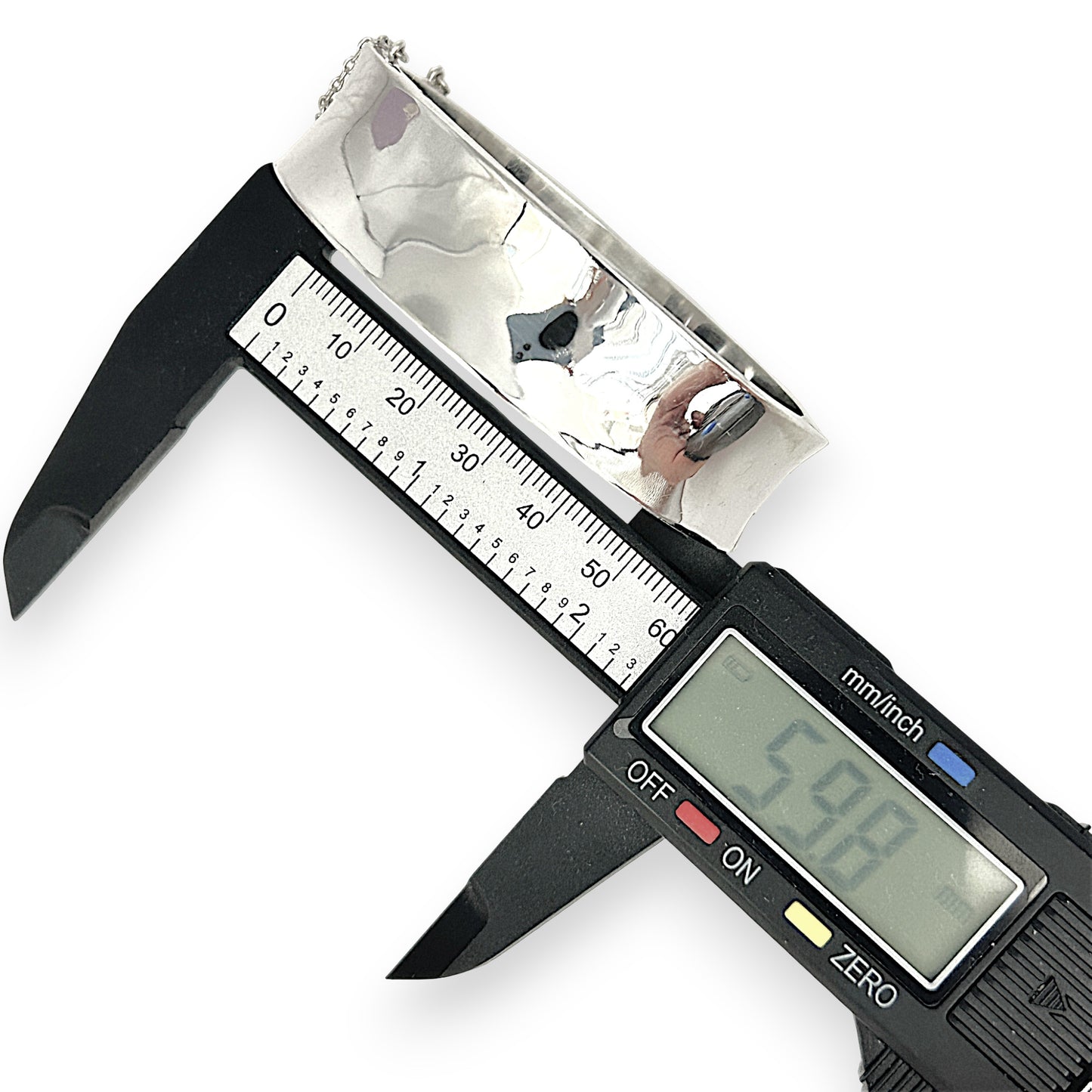 SILVER DEAL | Sterling Silver Contour Bold Bangle 59.8mm