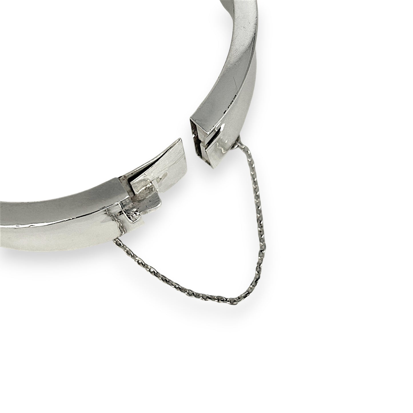 SILVER DEAL | Sterling Silver Contour Bold Bangle 59.8mm