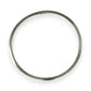 SILVER DEAL | Sterling Silver Squared Wavy Round Bangle