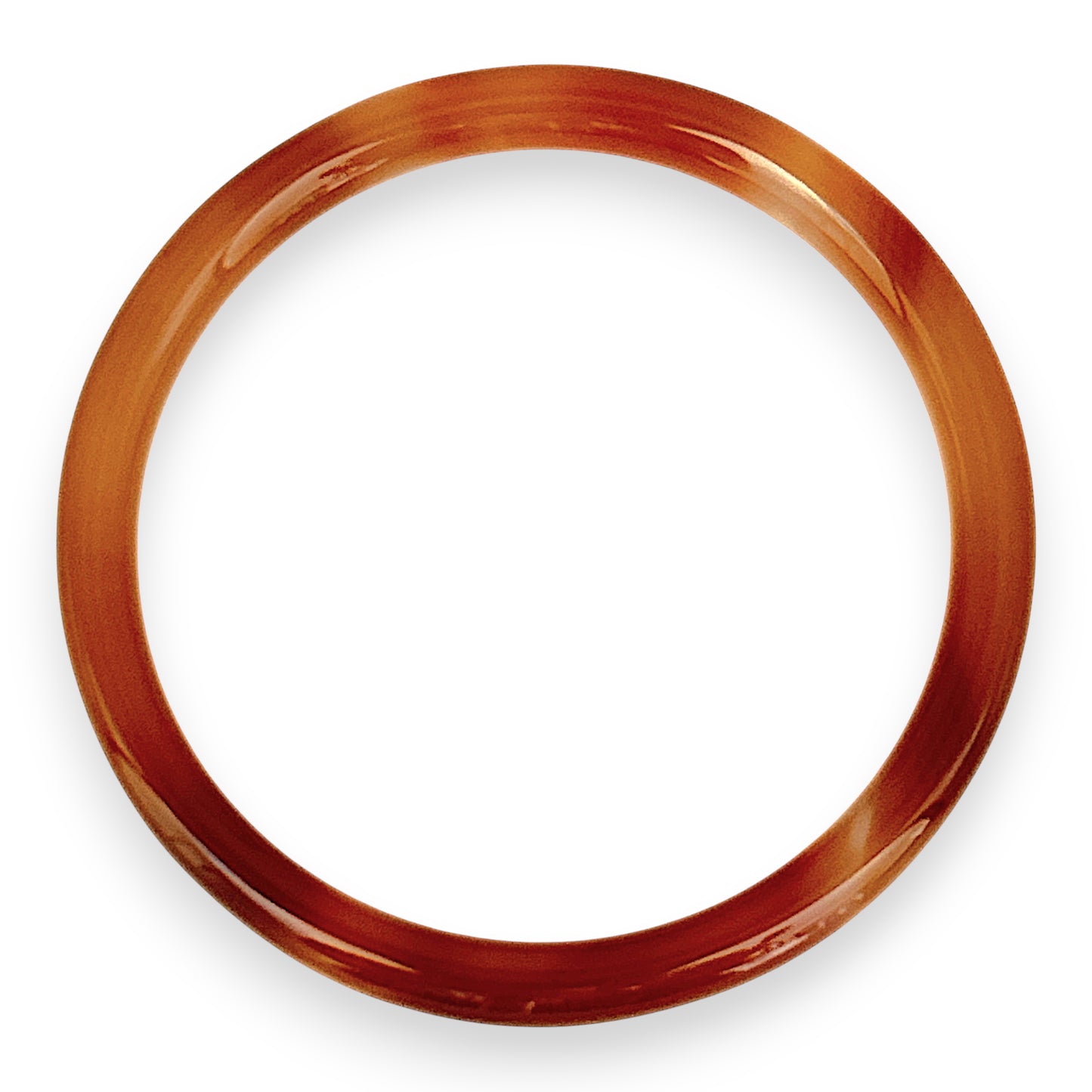 JADE DEAL | Brown Jade EarthGlow  Bangle – Petite 51.5mm
