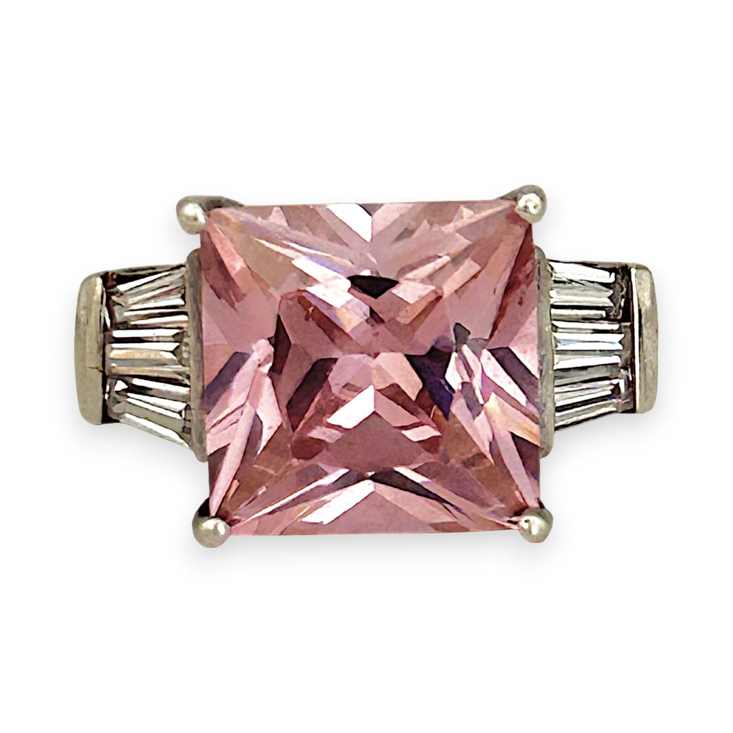 SILVER DEAL | Sterling Silver Rosé Radiance Ring Size O