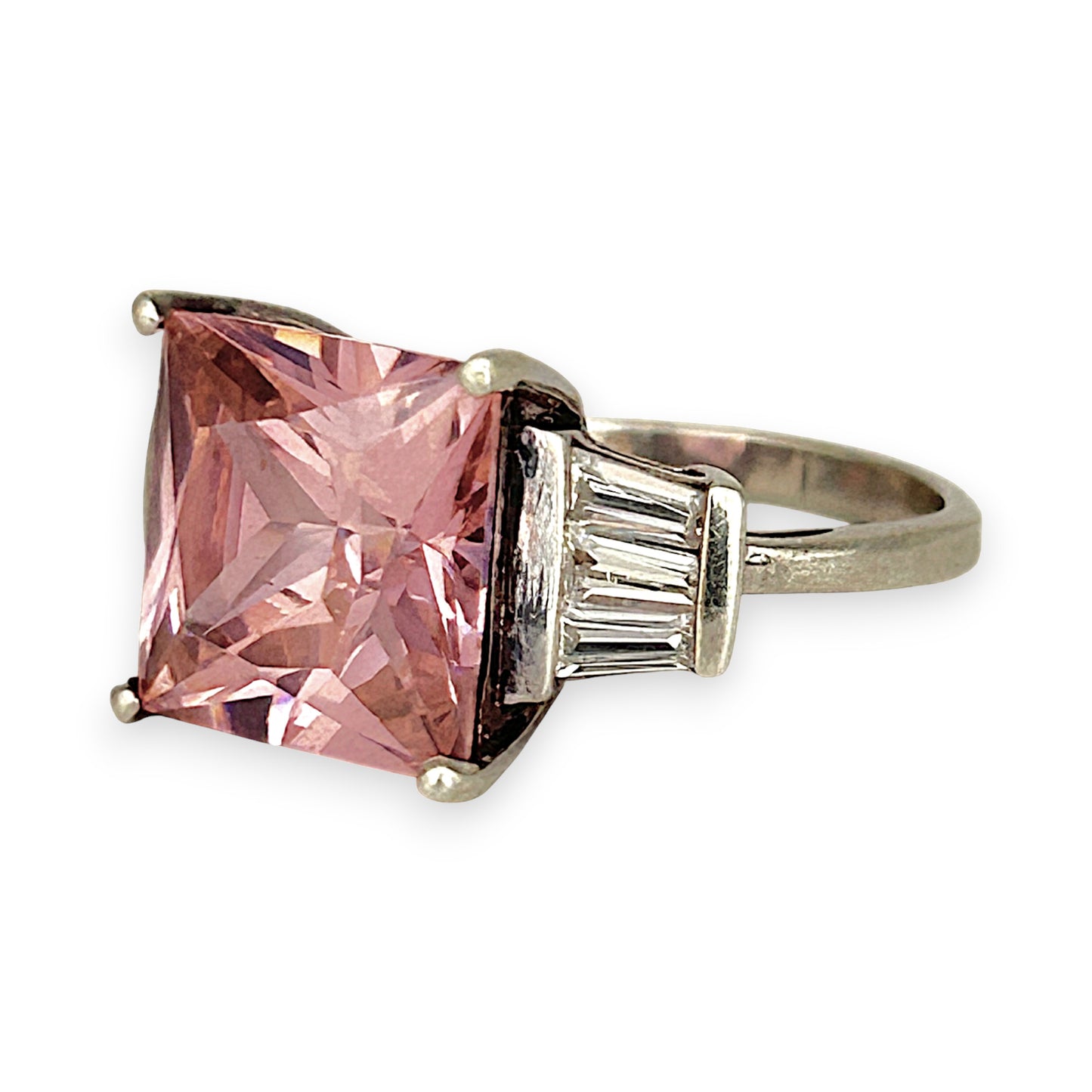 SILVER DEAL | Sterling Silver Rosé Radiance Ring Size O