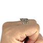 SILVER DEAL | Sterling Silver Butterflies Open Work Ring