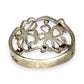 SILVER DEAL | Sterling Silver Butterflies Open Work Ring