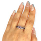 SILVER DEAL | Sterling SilverViolet Prism Amethyst Rings Size O