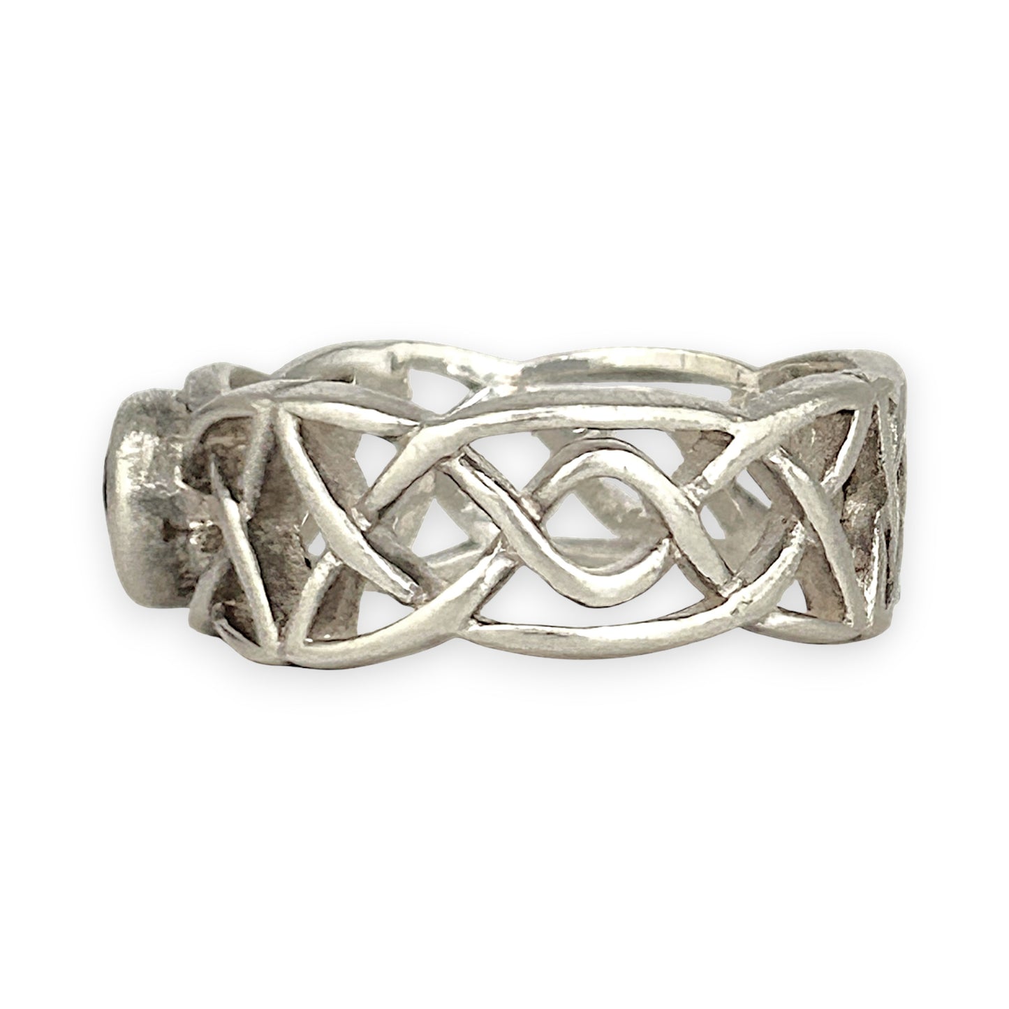 SILVER DEAL | Sterling Silver Mystic Weave Ring Size P