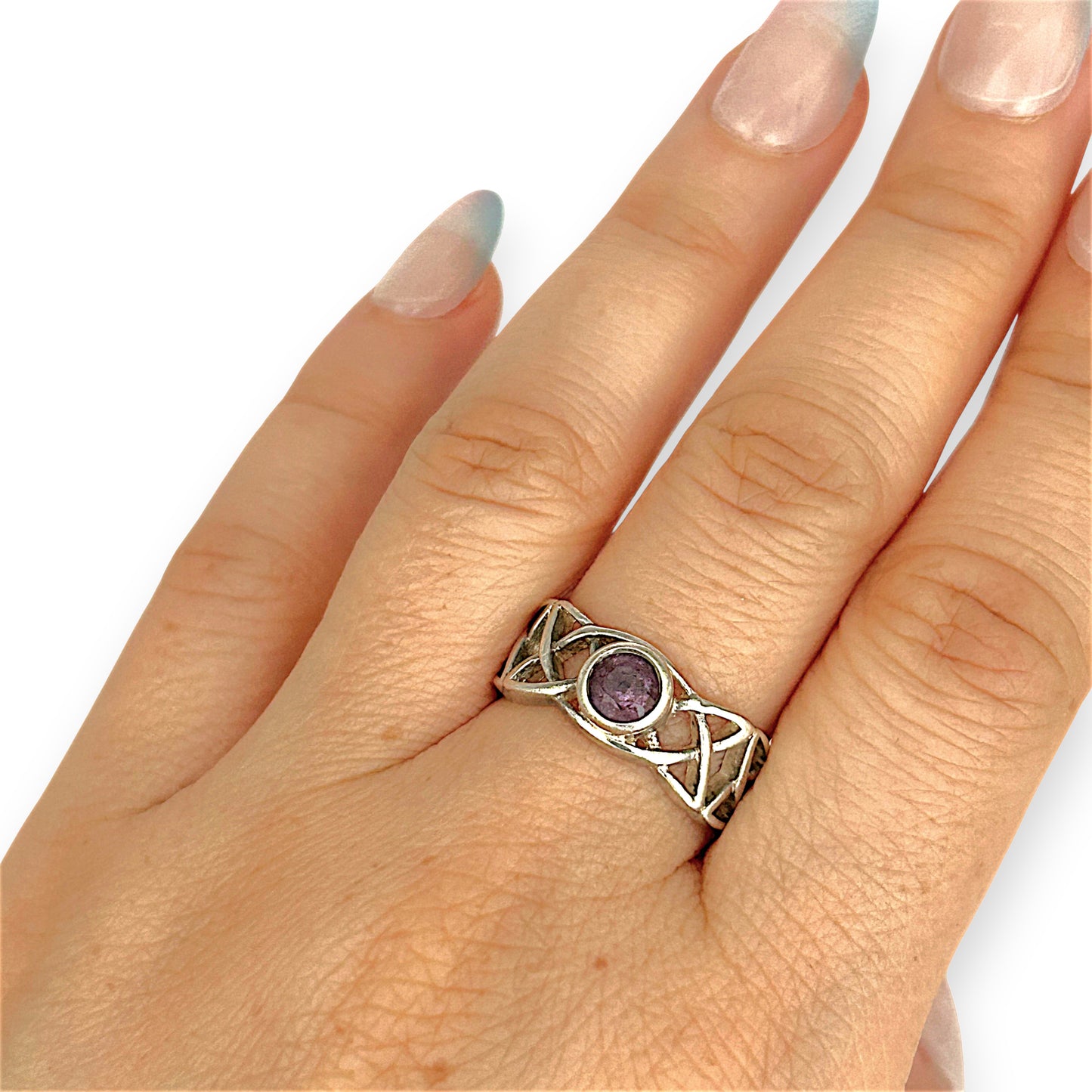 SILVER DEAL | Sterling Silver Mystic Weave Ring Size P