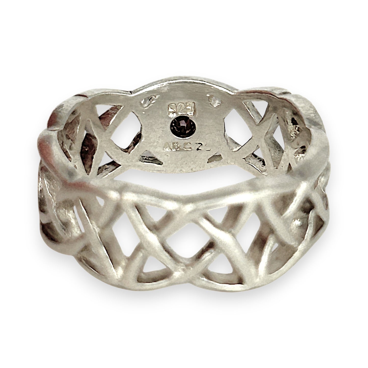 SILVER DEAL | Sterling Silver Mystic Weave Ring Size P