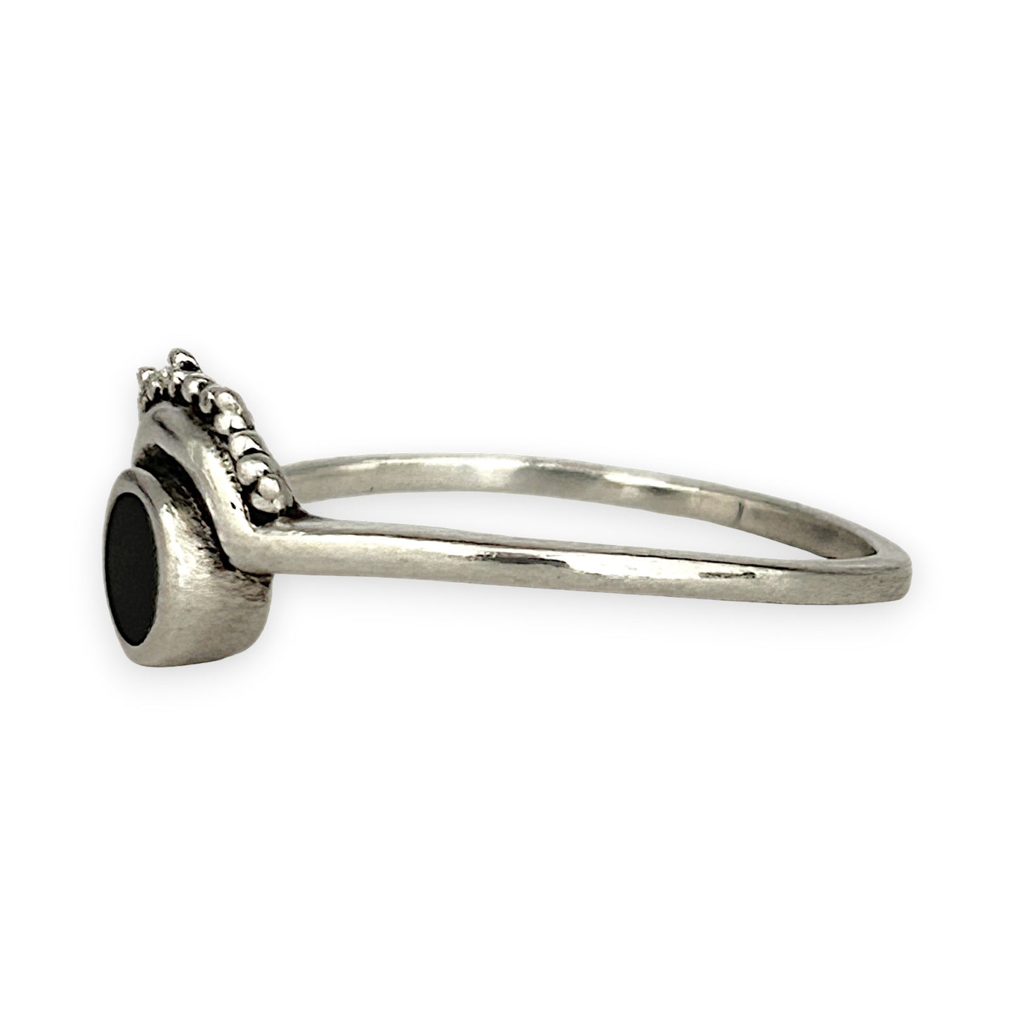 SILVER DEAL | Sterling Silver Twilight Crown Ring Size P