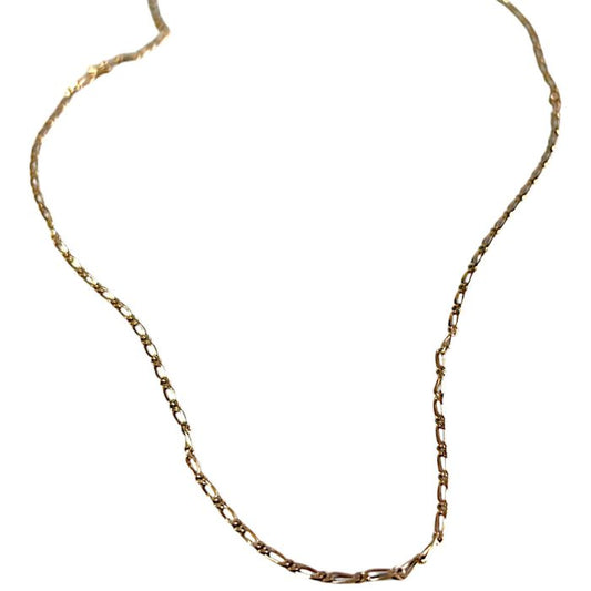 Elegant 9ct Gold Figaro 1-1 Chain