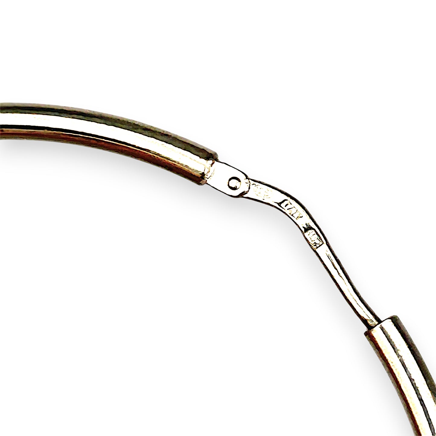 SILVER DEAL | Sterling Silver Moonline Hoop Earrings 54.5mm