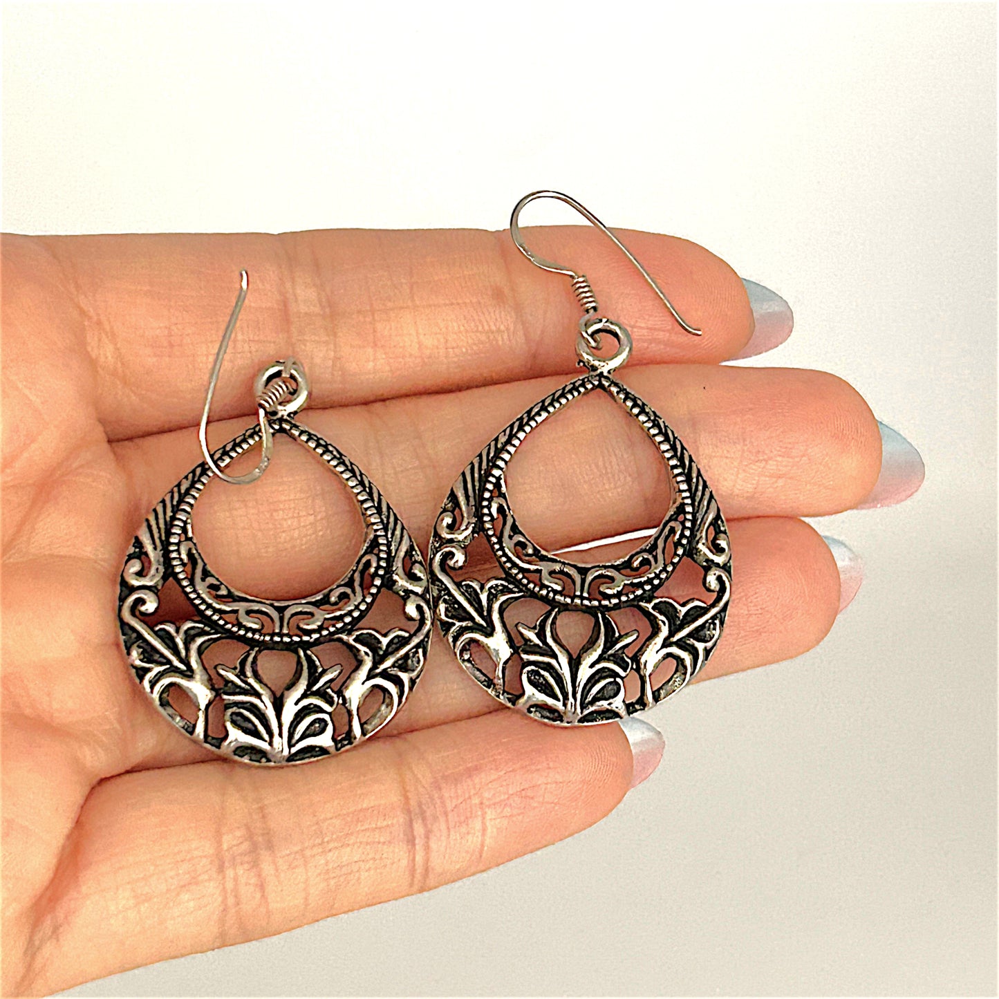 SILVER DEAL | Sterling Silver Filigree Grace Earrings