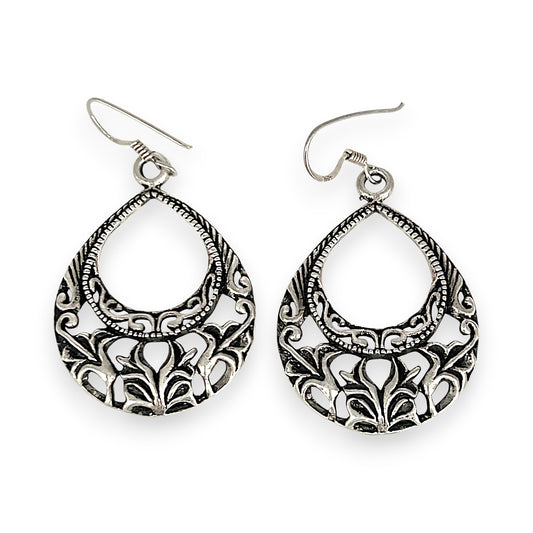 SILVER DEAL | Sterling Silver Filigree Grace Earrings