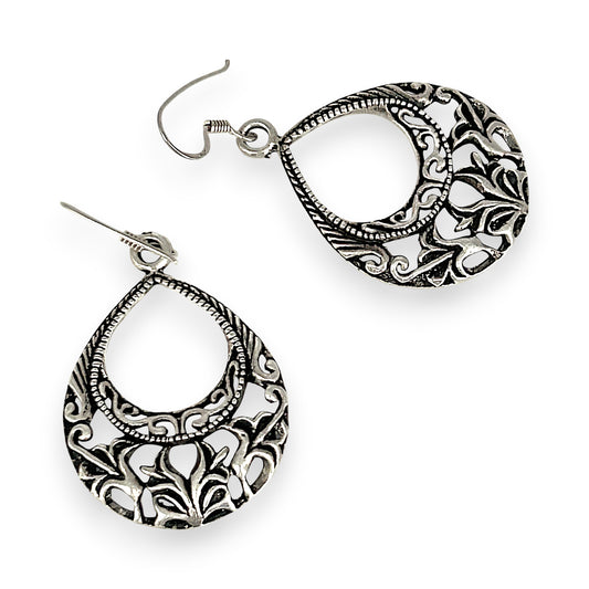 SILVER DEAL | Sterling Silver Filigree Grace Earrings