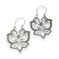SILVER DEAL | Sterling Silver PetalLace Silver Drops Earrings