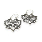 SILVER DEAL | Sterling Silver PetalLace Silver Drops Earrings