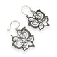 SILVER DEAL | Sterling Silver PetalLace Silver Drops Earrings