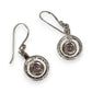 SILVER DEAL | Sterling Silver RoséHalo Silver Dangle Earrings