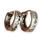 SILVER DEAL | Sterling Silver Aurora Four CZ Huggies Earrings