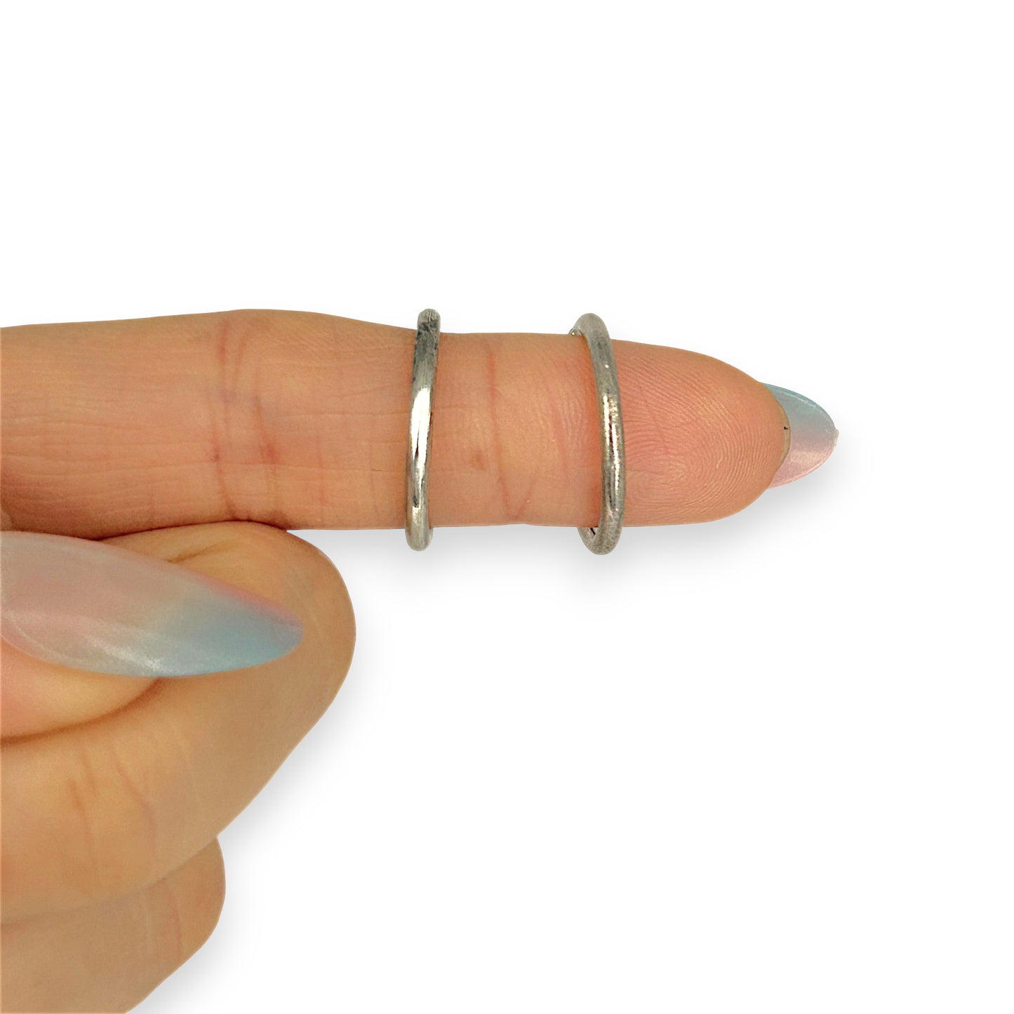 SILVER DEAL | Sterling Silver EveryDay Hoop Earrings 19.4mm