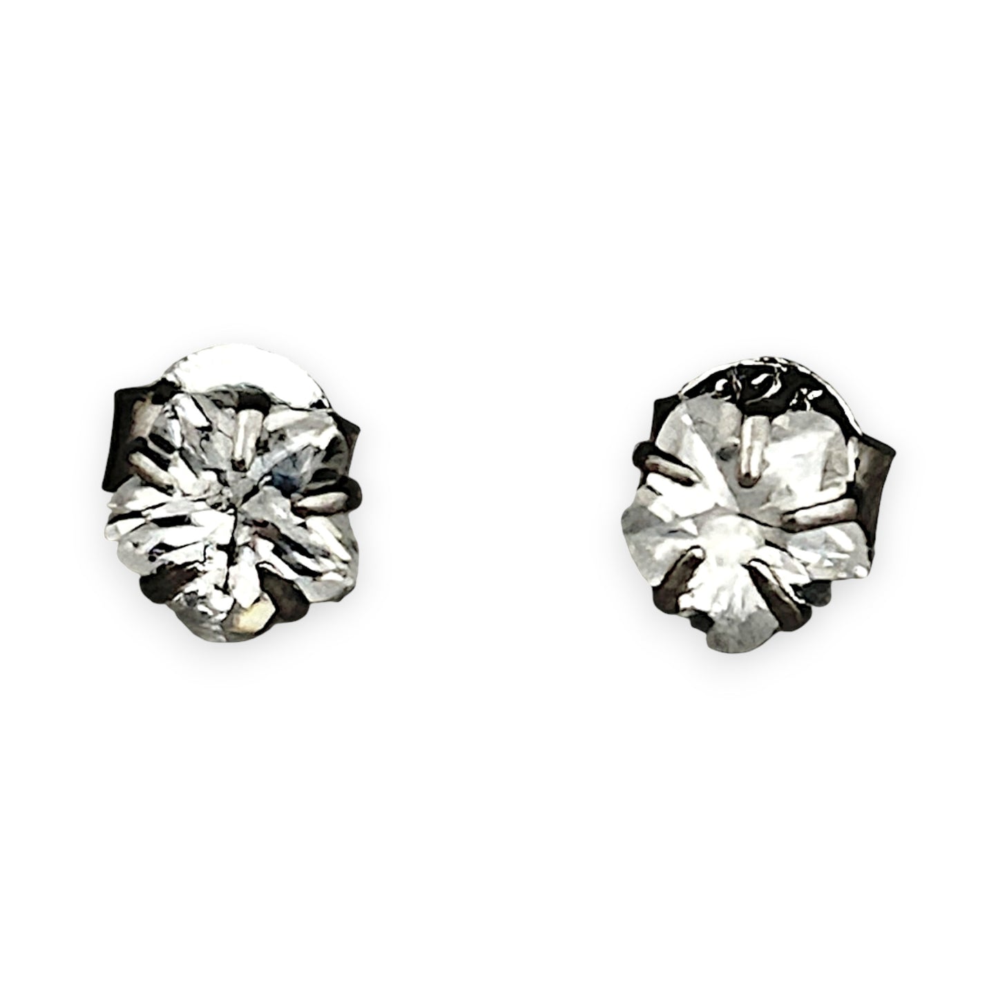 SILVER DEAL | Sterling Silver Celestial Bloom CZ Stud Earrings