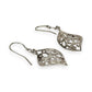 SILVER DEAL | Sterling Silver LeafLace Dangle Earrings