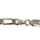 SILVER DEAL | NZ Sterling Silver 3-1 Figaro Chain Length 60cm