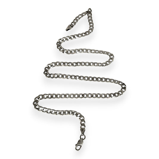 SILVER DEAL | Sterling Silver Signature Curb Chain 56cm