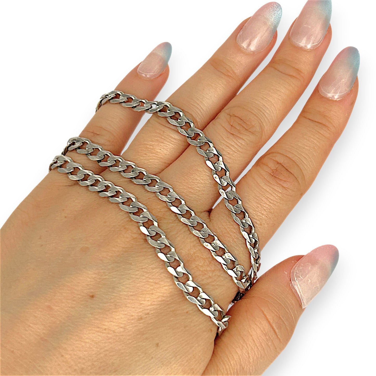 SILVER DEAL | Sterling Silver Signature Curb Chain 56cm