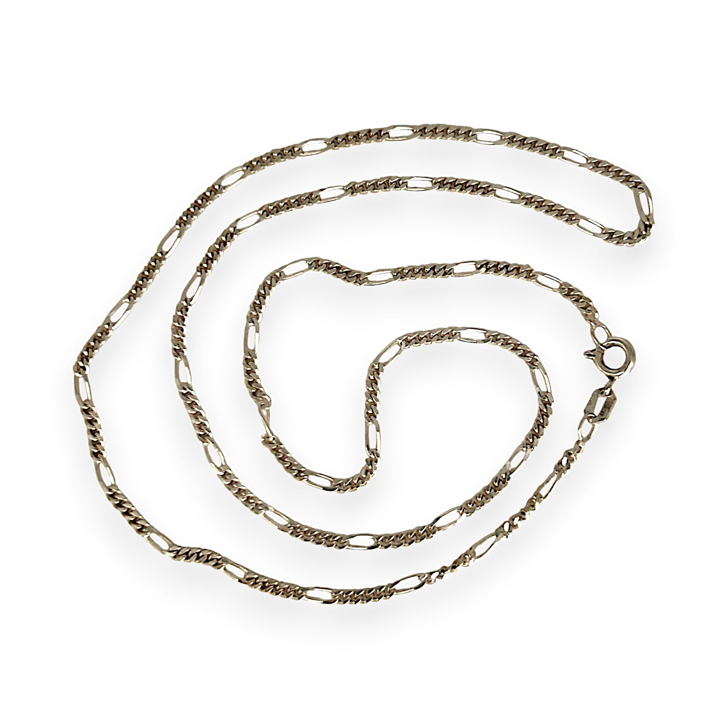 SILVER DEAL | Sterling Silver 5 - 1 Figaro Chain