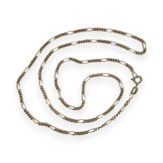 SILVER DEAL | Sterling Silver 5 - 1 Figaro Chain