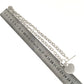 SILVER DEAL | Sterling Silver Oval Link 44cm Necklace with Heart Tag & Toggle Clasp