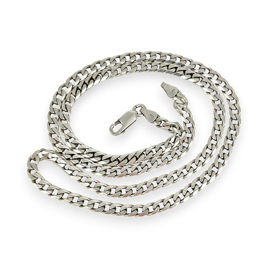 SILVER DEAL | Sterling Silver Celestio Sleek Curb Chain 50cm