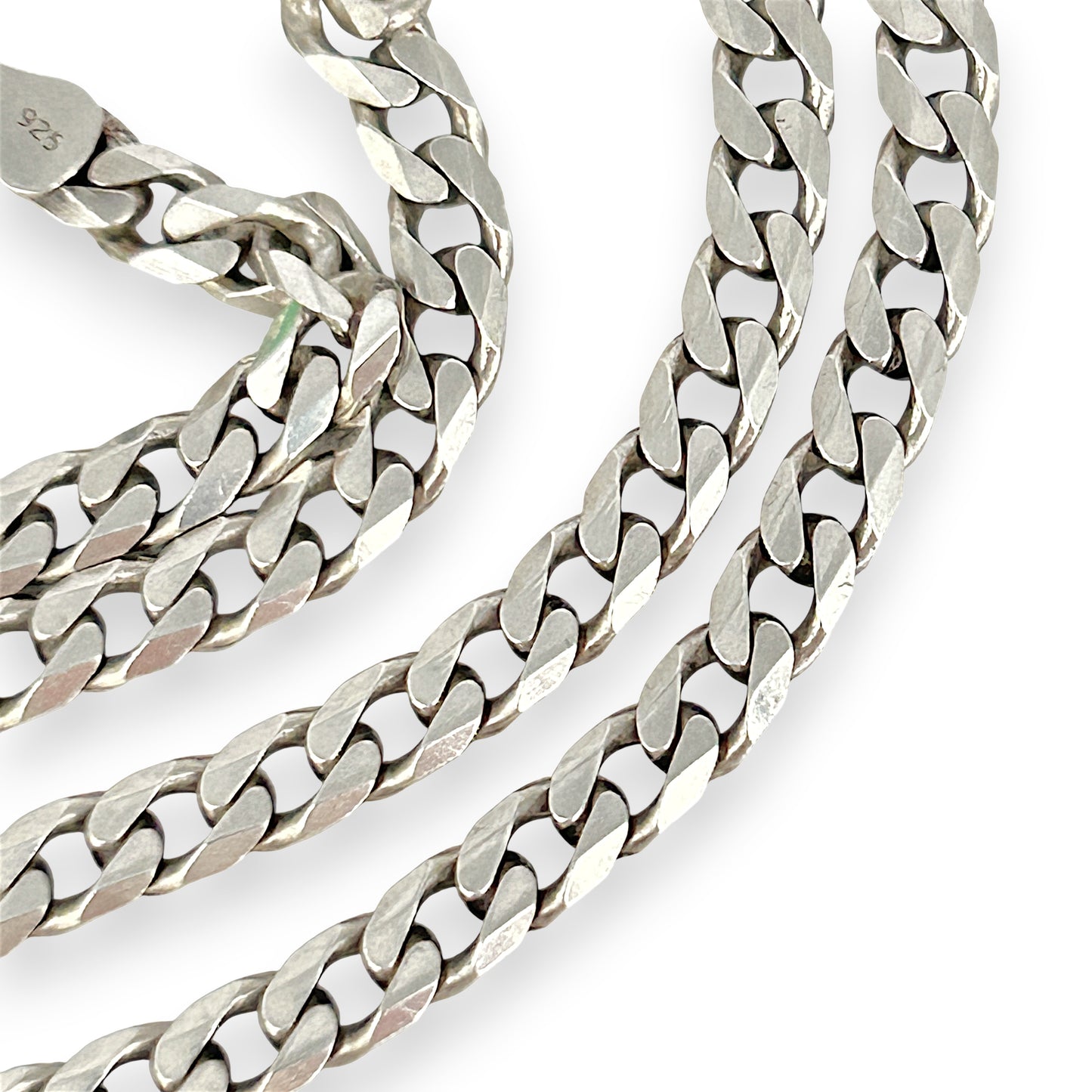 SILVER DEAL | Sterling Silver Celestio Sleek Curb Chain 50cm